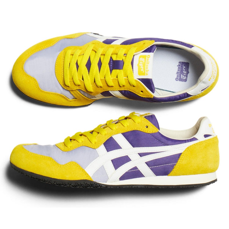 Purple / White Men's Onitsuka Tiger Serrano Online India | N5P-9115