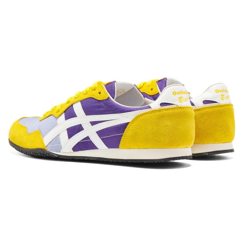 Purple / White Women's Onitsuka Tiger Serrano Sneakers Online India | N7Z-1026