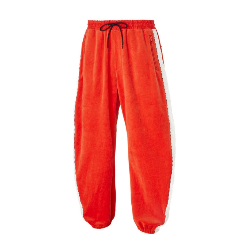 Red Men's Onitsuka Tiger Pants Online India | Z3G-1742