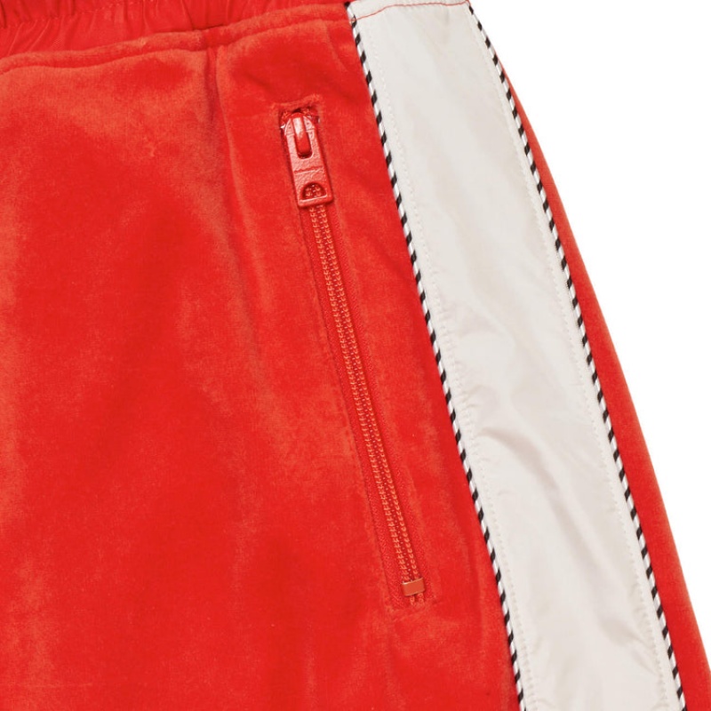 Red Men's Onitsuka Tiger Pants Online India | Z3G-1742