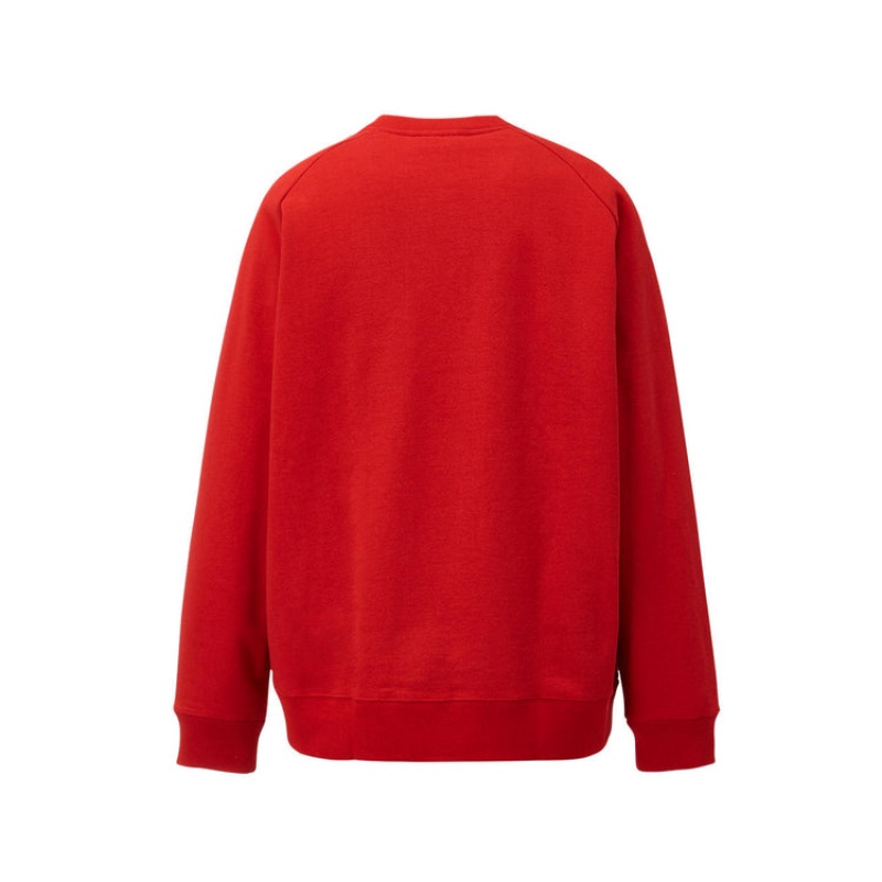 Red Men's Onitsuka Tiger Sweatshirts Online India | U9O-1959