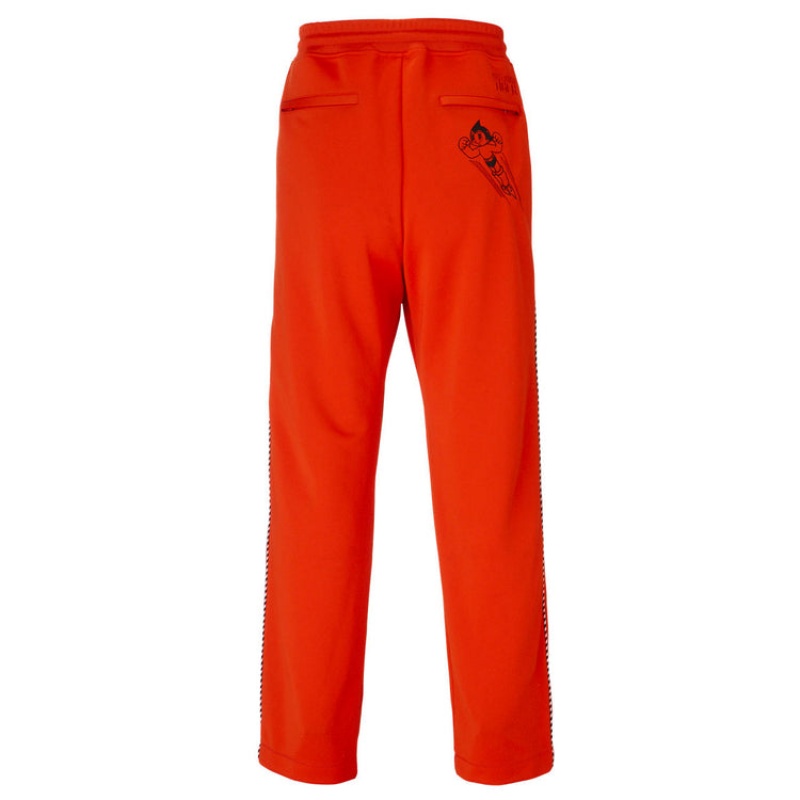 Red Men's Onitsuka Tiger Track Pants Online India | V9Q-5067