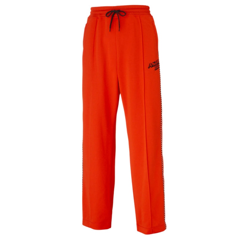 Red Men's Onitsuka Tiger Track Pants Online India | V9Q-5067