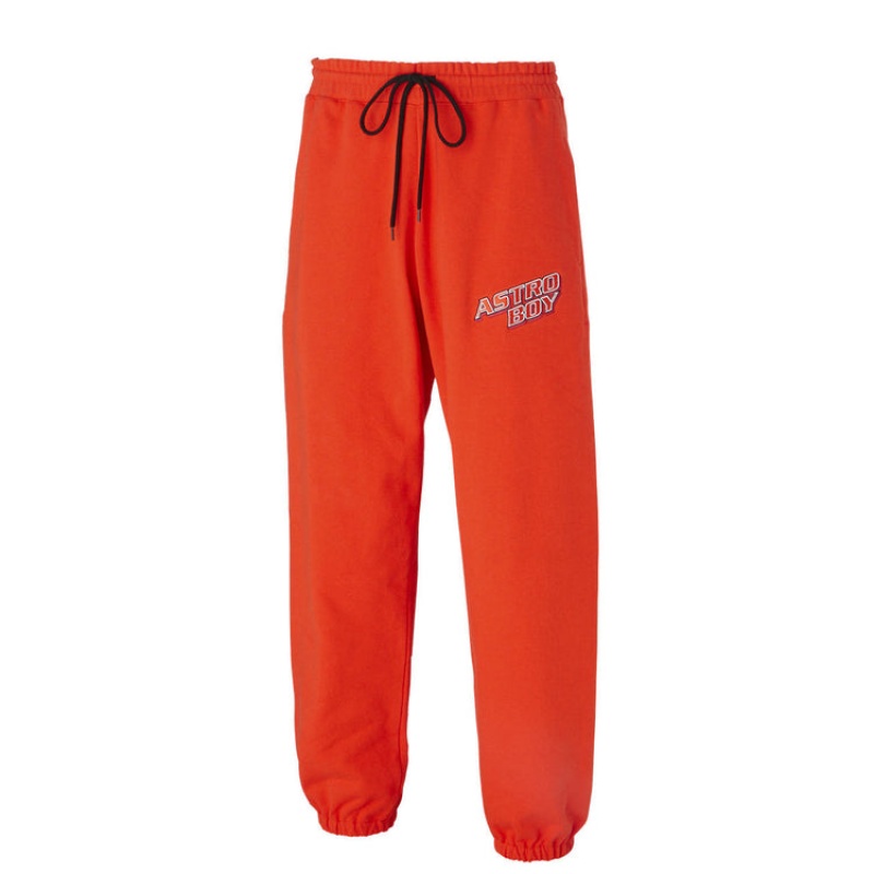 Red Women's Onitsuka Tiger Sweat Pants Online India | U0L-4989