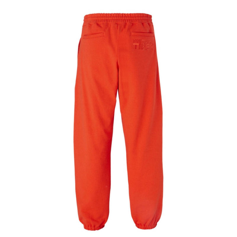 Red Women's Onitsuka Tiger Sweat Pants Online India | U0L-4989