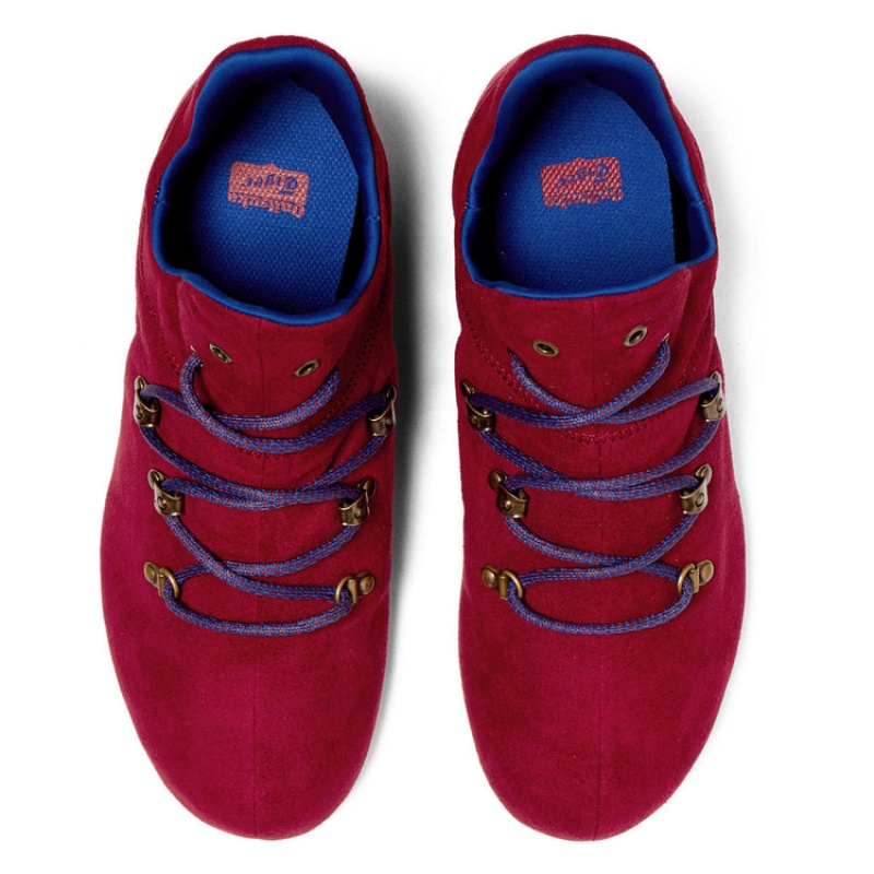 Red / Blue Women's Onitsuka Tiger Monte Pokhara Sneakers Online India | S8B-4934