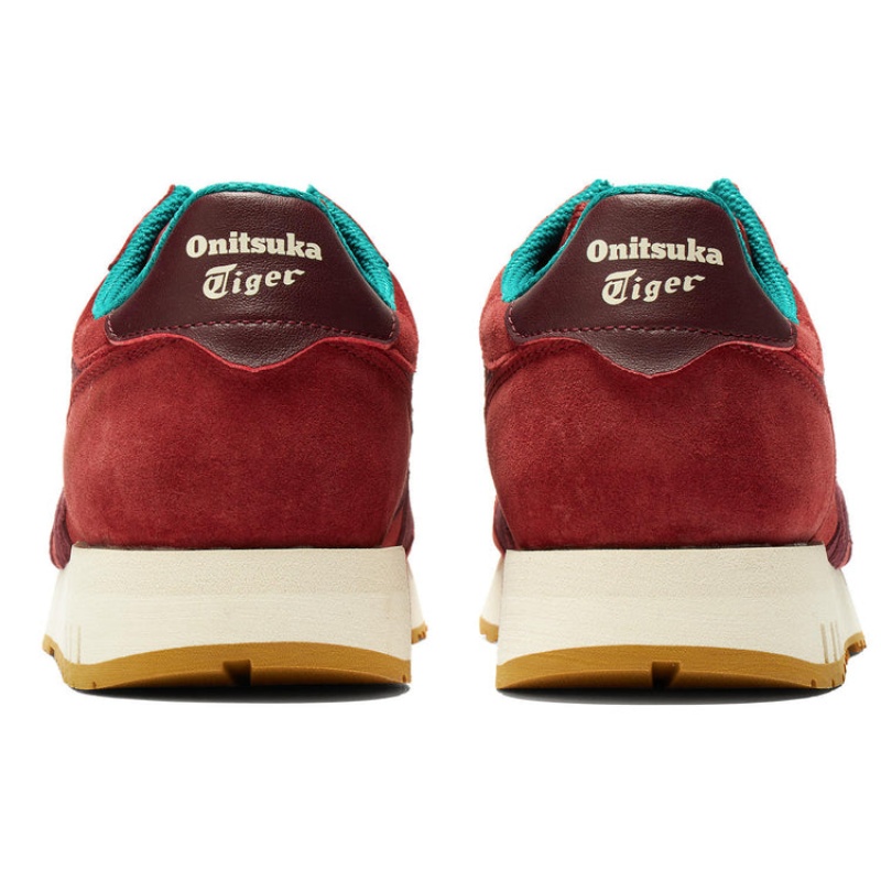 Red / Deep Green Women's Onitsuka Tiger X-caliber Sneakers Online India | O8U-1529