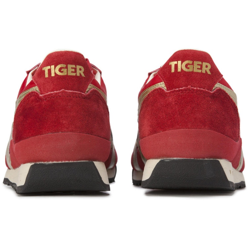 Red / Gold Women's Onitsuka Tiger Ultimate 81 Nm Nippon Made Online India | S1S-0508