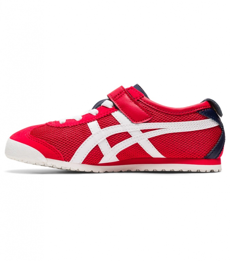 Red / White Kids' Onitsuka Tiger Mexico 66 Online India | F2Q-1913