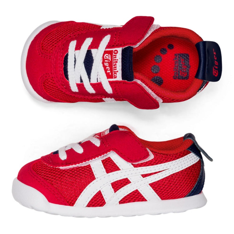 Red / White Kids' Onitsuka Tiger Mexico 66 Online India | P3W-8240