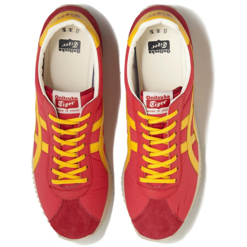 Red / Yellow Women's Onitsuka Tiger Moal 77 Nm Nippon Made Online India | D5S-9662