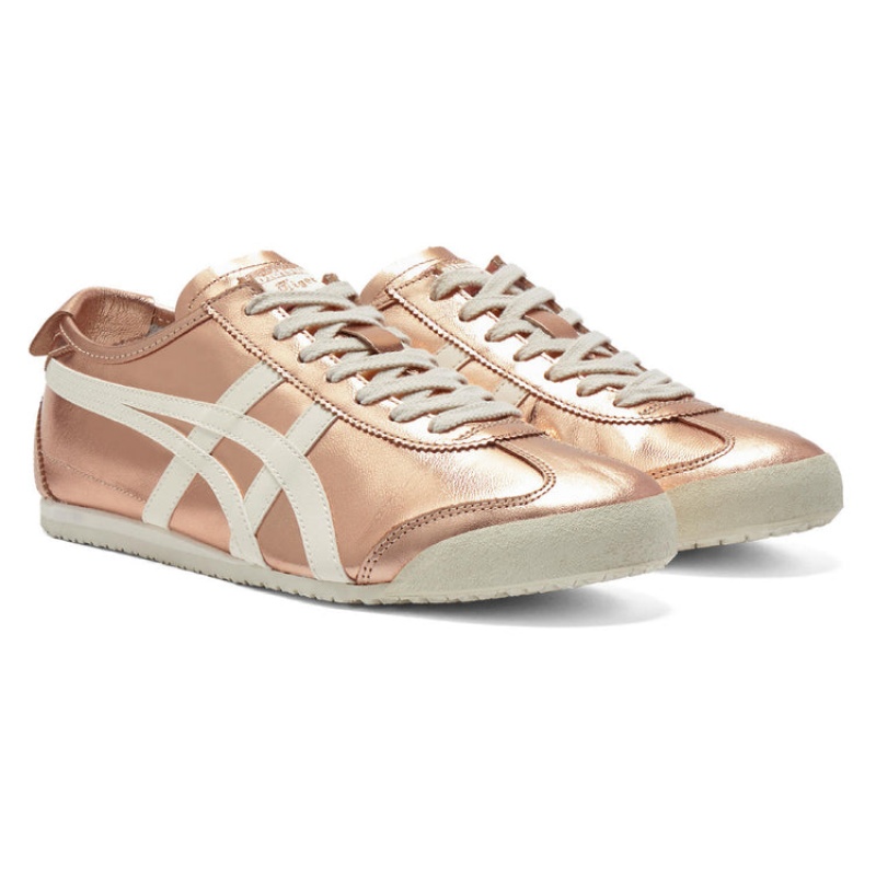 Rose Gold Women's Onitsuka Tiger Mexico 66 Online India | X7Z-3053