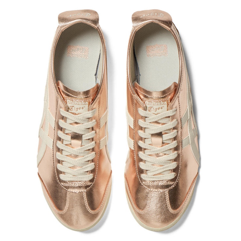 Rose Gold Women's Onitsuka Tiger Mexico 66 Online India | X7Z-3053