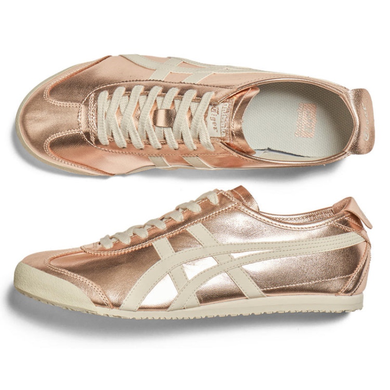 Rose Gold Women's Onitsuka Tiger Mexico 66 Online India | X7Z-3053