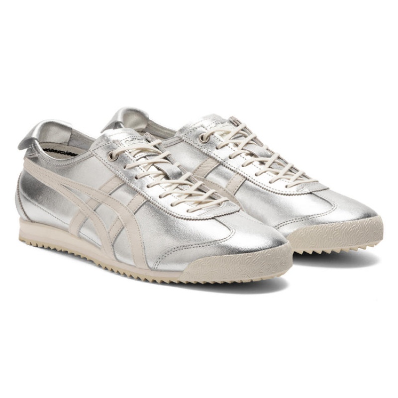 Silver / Cream Men's Onitsuka Tiger Mexico 66 SD Online India | G8D-3753