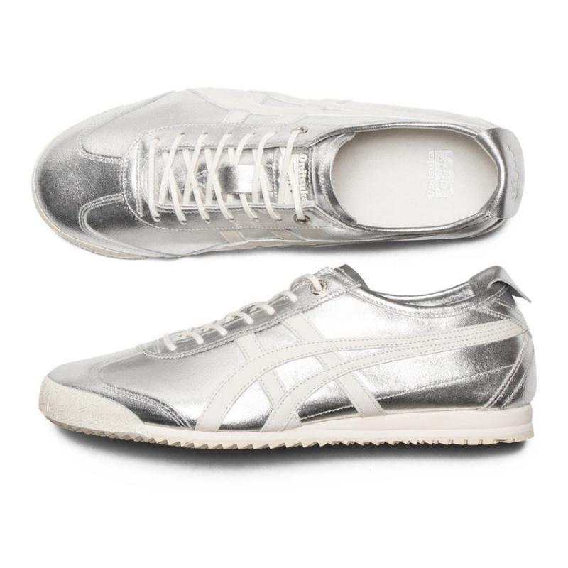 Silver / Cream Men's Onitsuka Tiger Mexico 66 SD Online India | G8D-3753