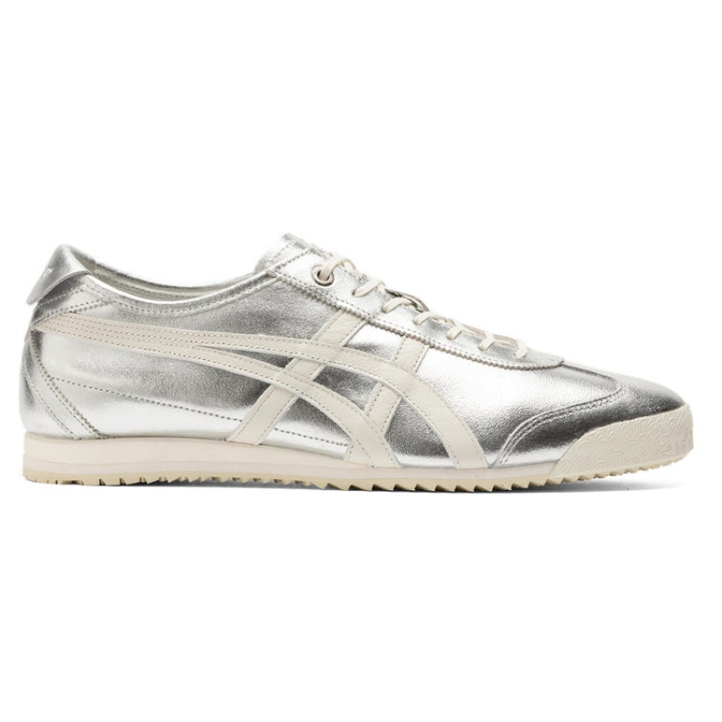 Silver / Cream Men\'s Onitsuka Tiger Mexico 66 SD Online India | G8D-3753