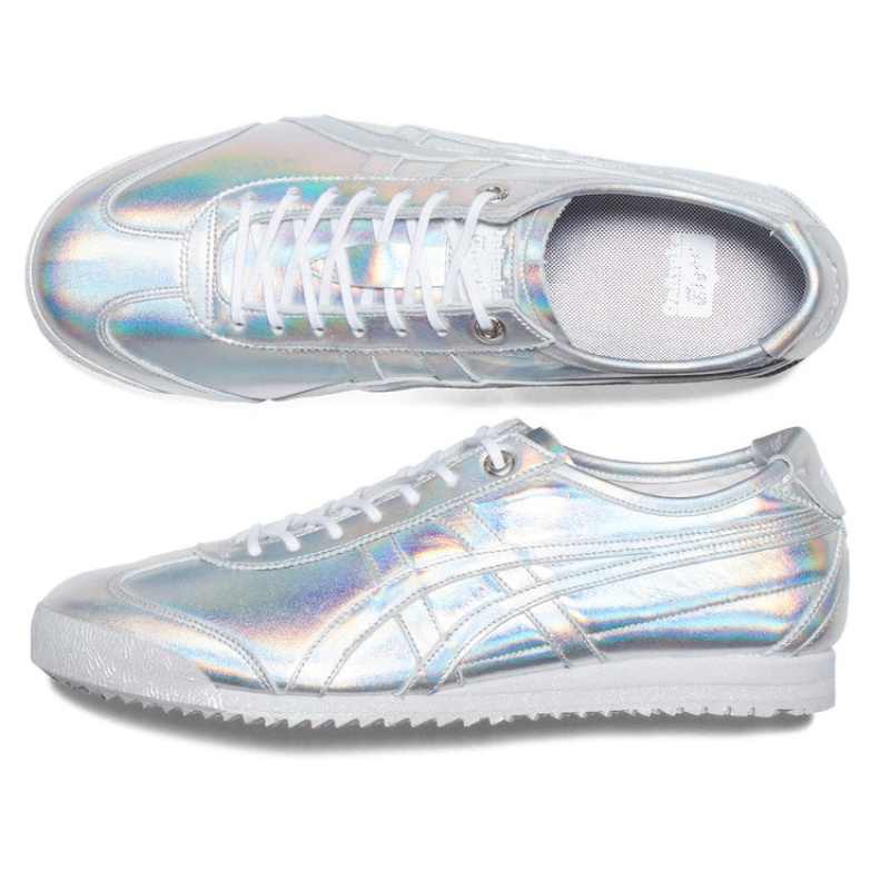 Silver / Silver Men's Onitsuka Tiger Mexico 66 SD Online India | I3K-7952