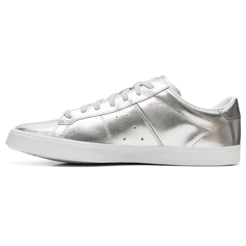 Silver / Silver Women's Onitsuka Tiger Lawnship 3.0 Online India | A2C-8556