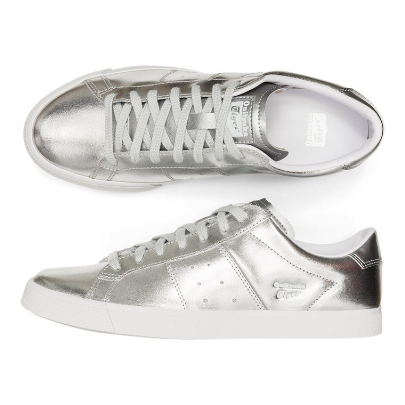 Silver / Silver Women's Onitsuka Tiger Lawnship 3.0 Online India | A2C-8556