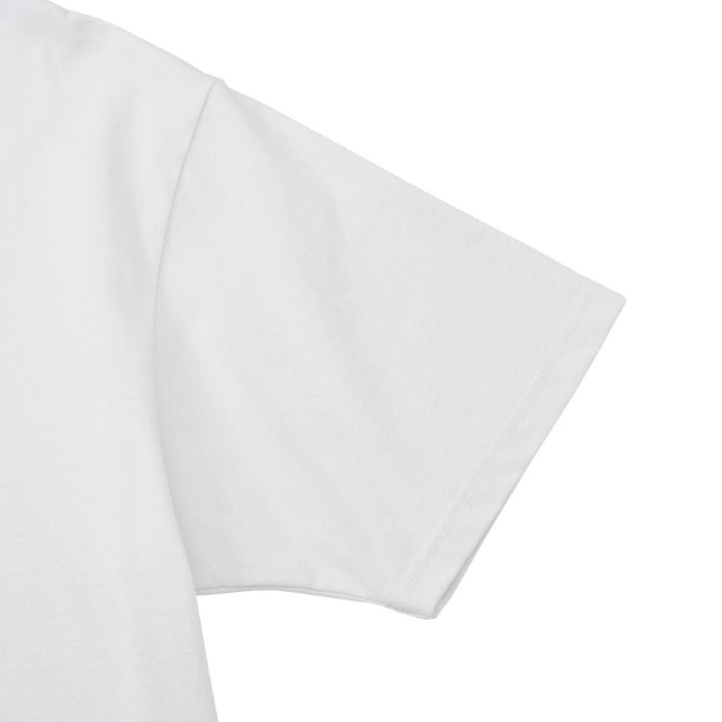 White Men's Onitsuka Tiger Graphic T Shirts Online India | Z5D-0958