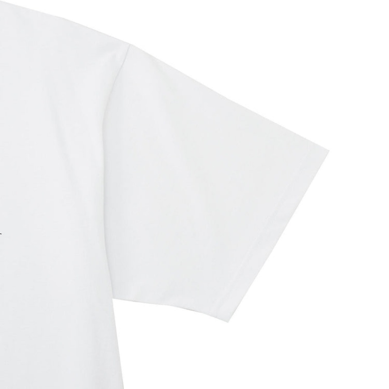 White Men's Onitsuka Tiger Graphic T Shirts Online India | C7P-4542