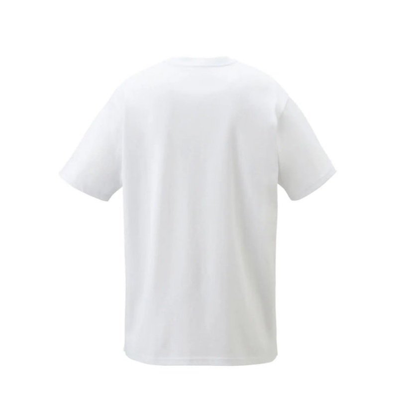 White Men's Onitsuka Tiger Graphic T Shirts Online India | B1X-1738