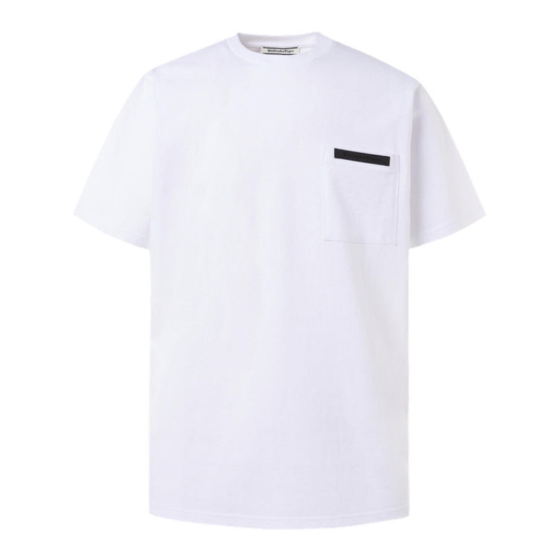 White Men\'s Onitsuka Tiger Graphic T Shirts Online India | T9P-6306