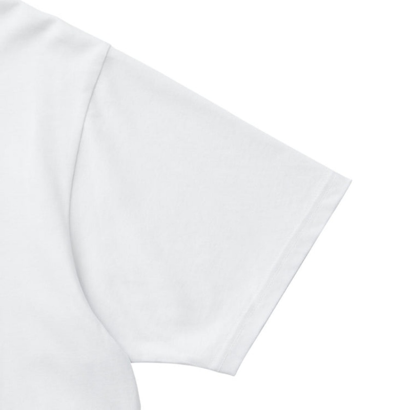 White Men's Onitsuka Tiger Graphic T Shirts Online India | B2H-4458