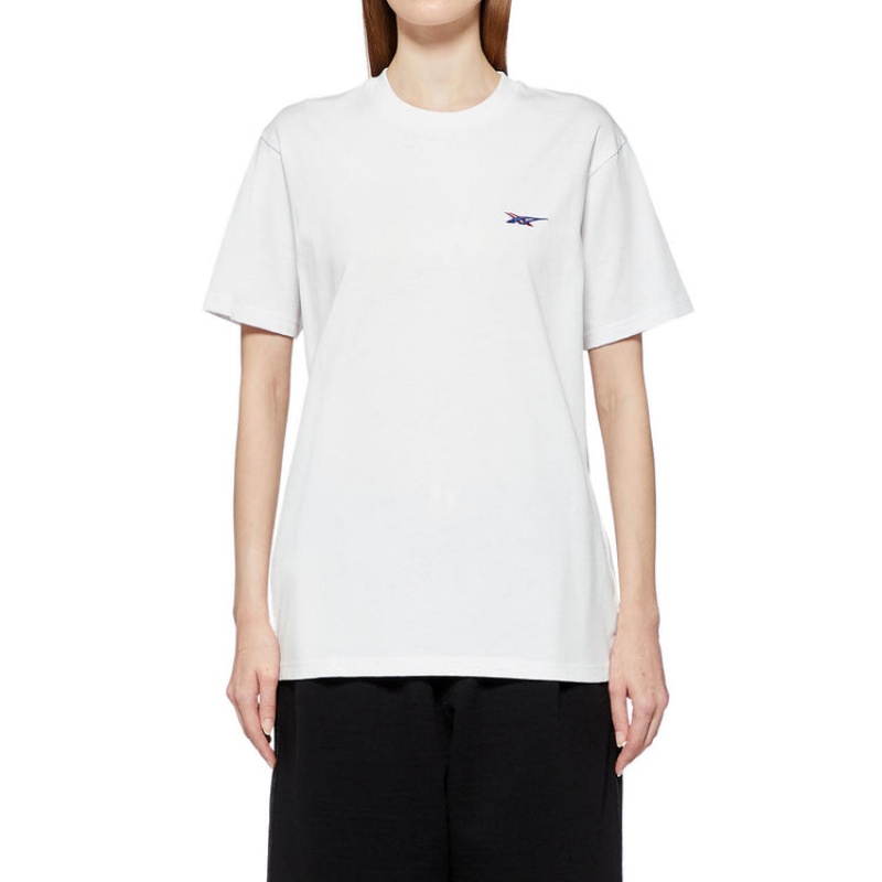 White Men's Onitsuka Tiger Graphic T Shirts Online India | L5K-4234