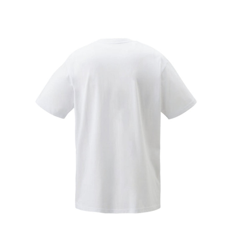 White Men's Onitsuka Tiger Graphic T Shirts Online India | L5K-4234