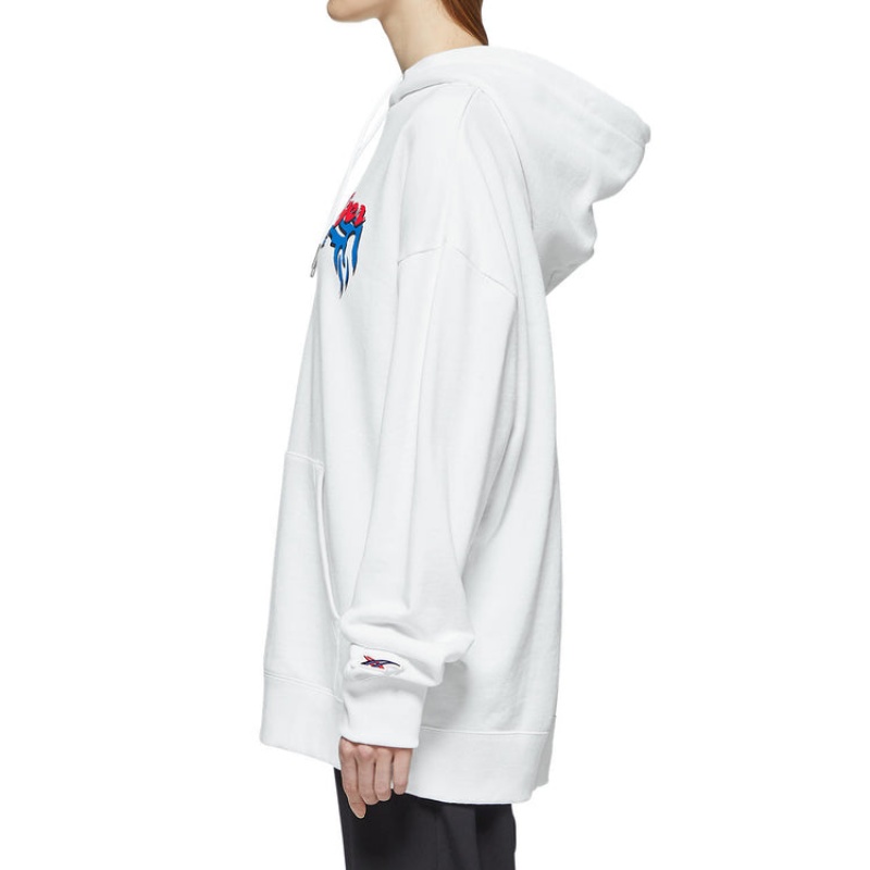 White Men's Onitsuka Tiger Hoodie Online India | A4X-8746