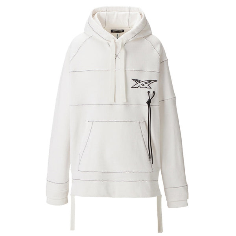 White Men\'s Onitsuka Tiger Hoodie Online India | I8X-1721