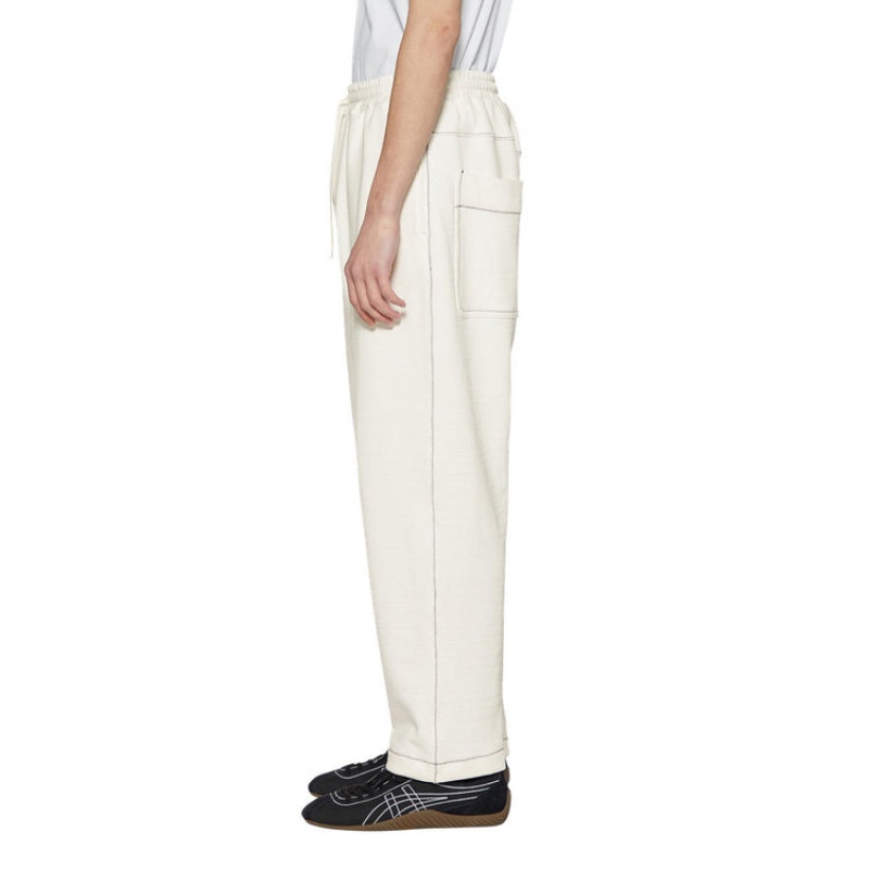 White Men's Onitsuka Tiger Pants Online India | X7V-0794