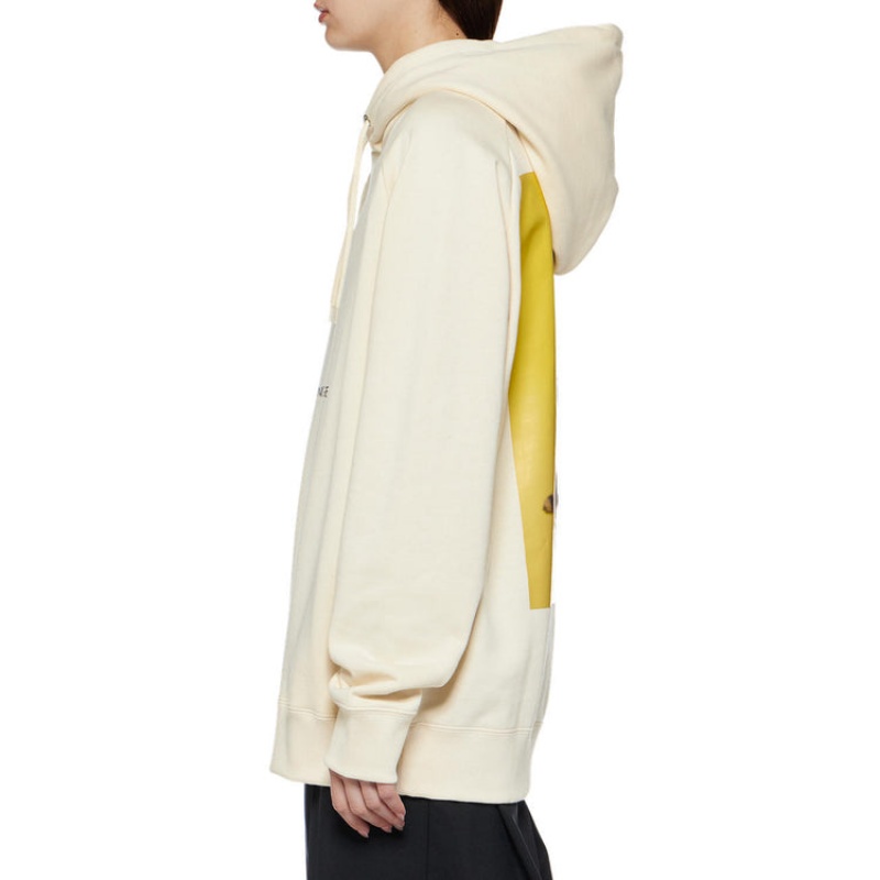 White Men's Onitsuka Tiger Sweat Hoodie Online India | C2U-2552