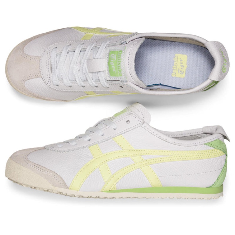 White Women's Onitsuka Tiger Mexico 66 Online India | C4V-4782