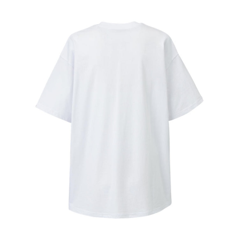 White Women's Onitsuka Tiger T Shirts Online India | D3Z-0702