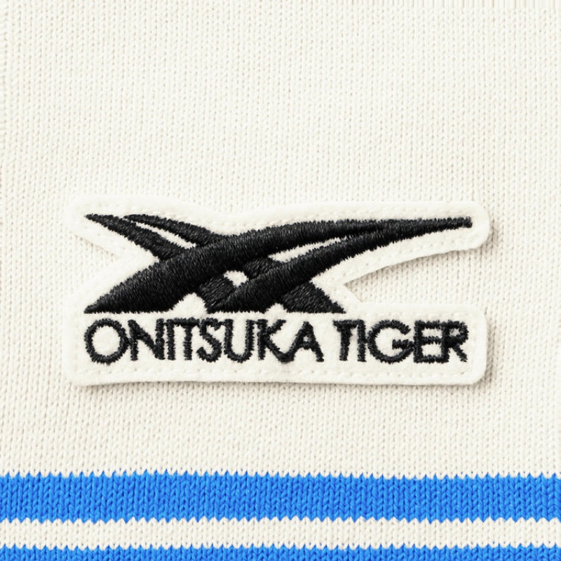 White Women's Onitsuka Tiger WS Knit Skirts Online India | D4O-9799