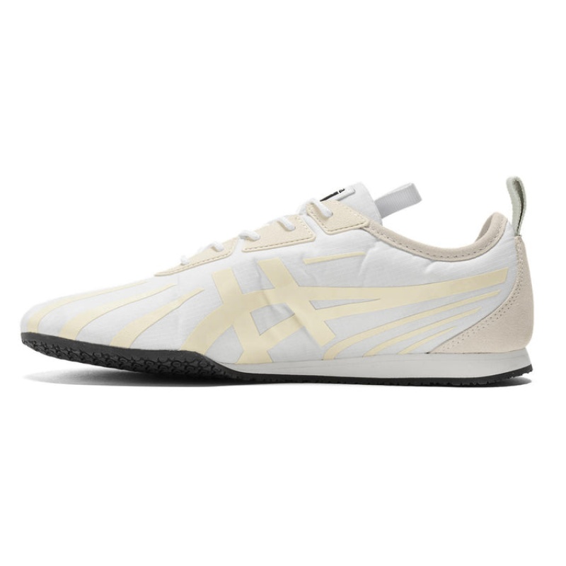 White / Beige Women's Onitsuka Tiger Tirrack Sneakers Online India | I2E-9787