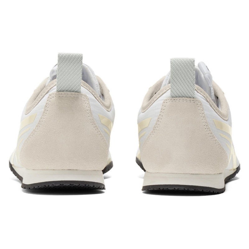 White / Beige Women's Onitsuka Tiger Tirrack Sneakers Online India | I2E-9787