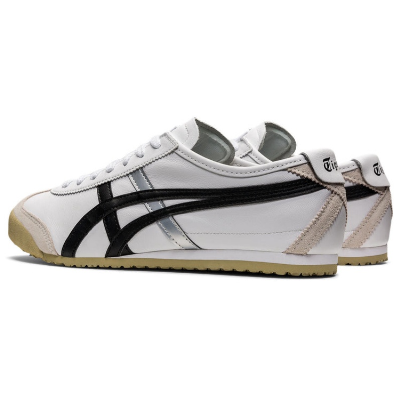 White / Black Men's Onitsuka Tiger Mexico 66 Online India | E0A-9401