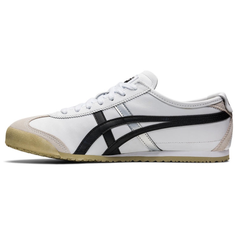 White / Black Men's Onitsuka Tiger Mexico 66 Online India | E0A-9401