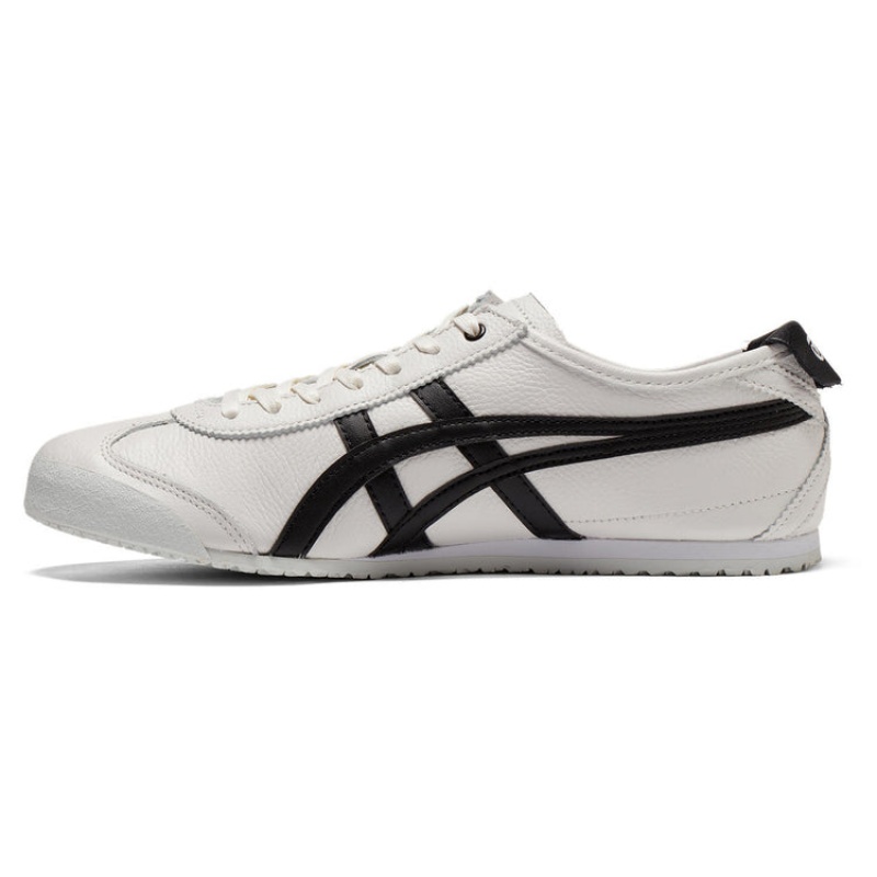 White / Black Men's Onitsuka Tiger Mexico 66 Online India | X9K-1869