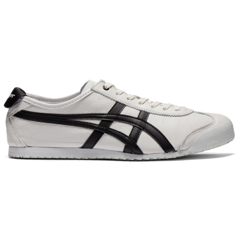 White / Black Men\'s Onitsuka Tiger Mexico 66 Online India | X9K-1869