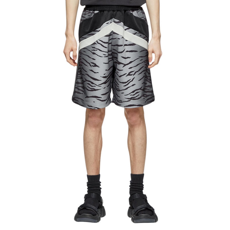 White / Black Men's Onitsuka Tiger Shorts Online India | O2H-4771