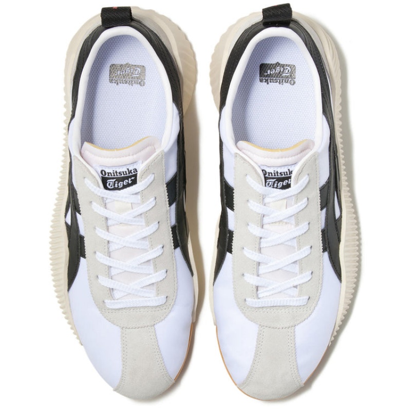 White / Black Women's Onitsuka Tiger Acromount Sneakers Online India | K3Y-6199