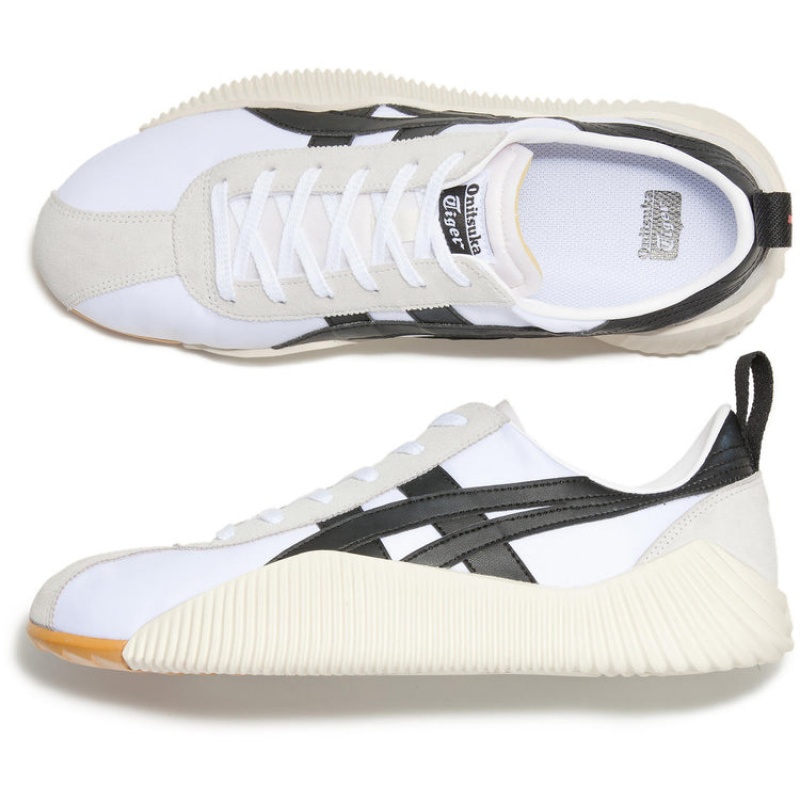 White / Black Women's Onitsuka Tiger Acromount Sneakers Online India | K3Y-6199