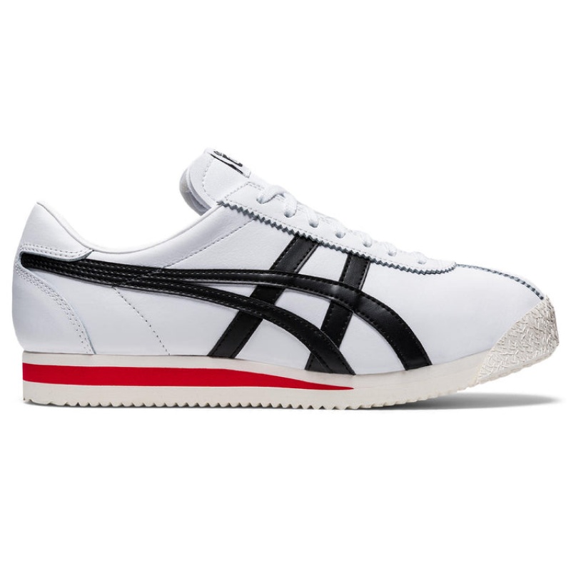 White / Black Women\'s Onitsuka Tiger Tiger Corsair Sneakers Online India | V8W-7755