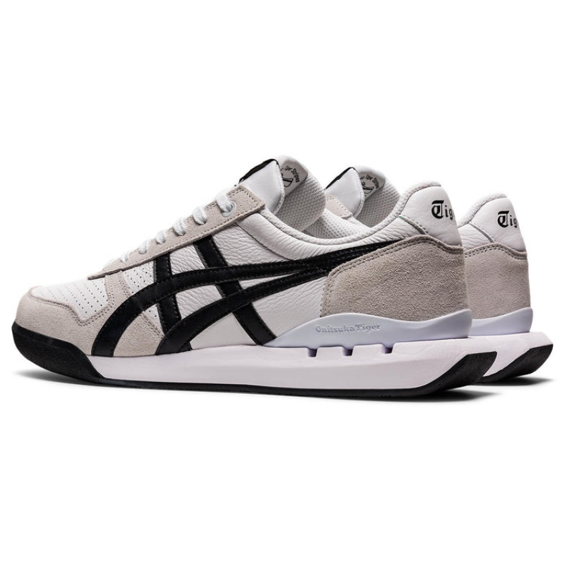 White / Black Women's Onitsuka Tiger Ultimate 81 Ex Sneakers Online India | H7L-9963