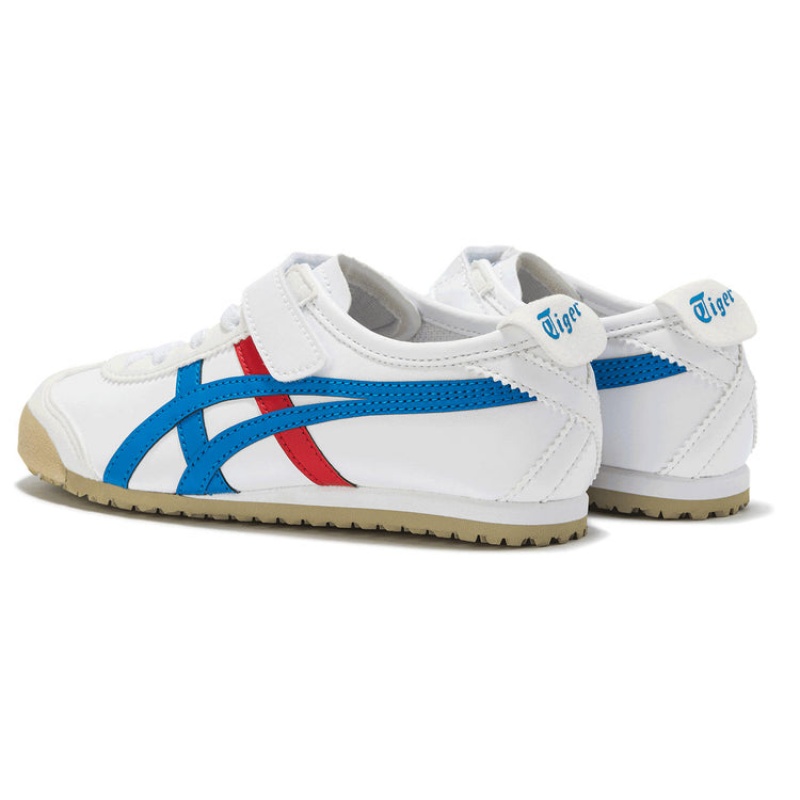 White / Blue Kids' Onitsuka Tiger Mexico 66 Online India | V5V-2989